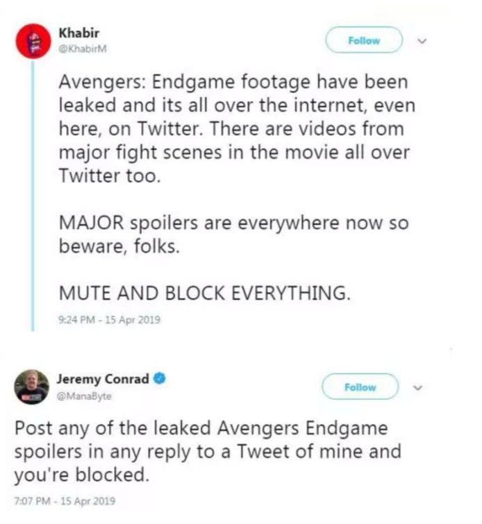 Fans reageren op spoilers voor 'Avengers: Endgame'.