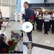 VIDEO: Spectaculair huwelijksaanzoek op Schiphol