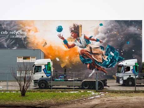 Is de beste muurschildering van de wereld in Tilburg te zien? ‘De nominatie is echt een eer’