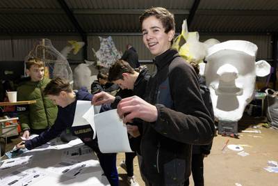 ‘Carnaval is weer springlevend onder de Nulandse jeugd’
