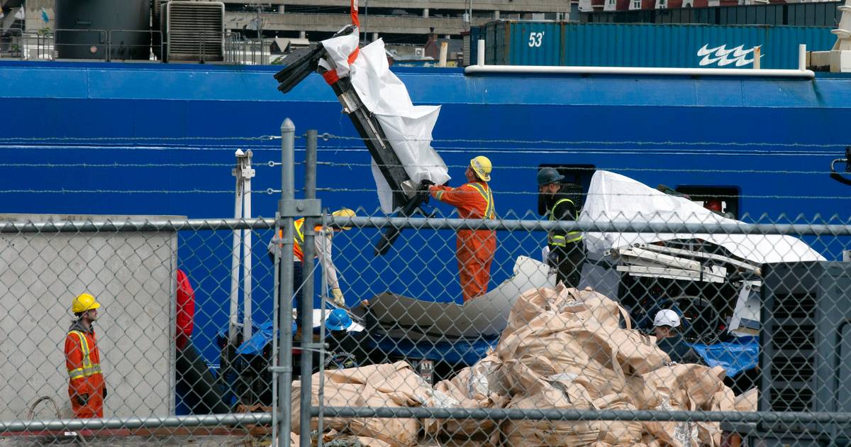 “Veronderstelde menselijke resten” gevonden tussen brokstukken Titan ...