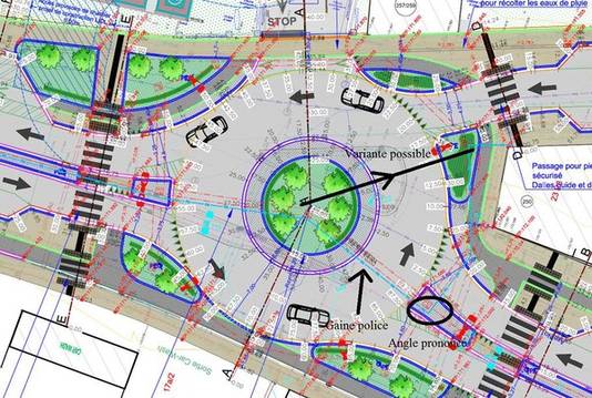 Dison : 5 mois de chantier pour installer un rond-point | Belgique ...