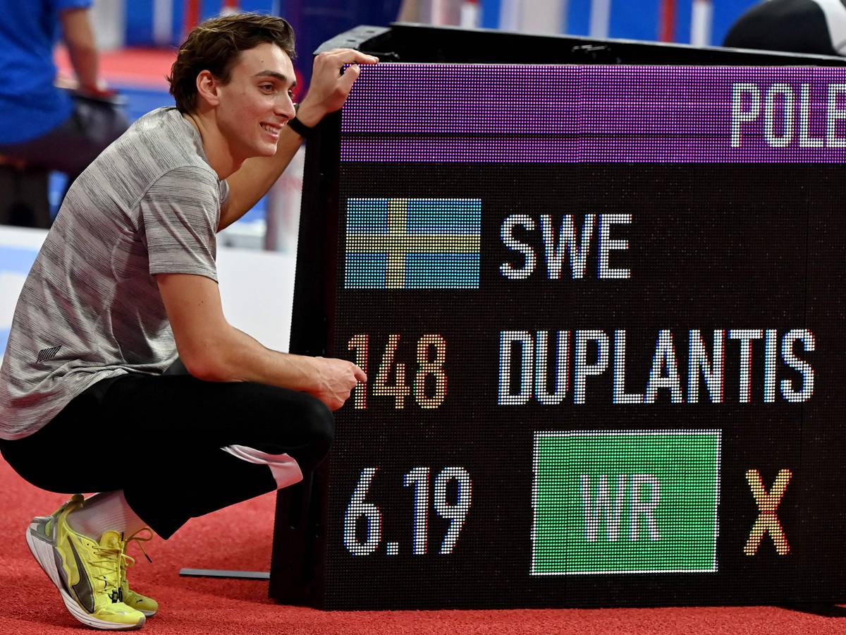 Duplantis verbetert eigen wereldrecord polsstokhoogspringen | Andere  sporten | AD.nl