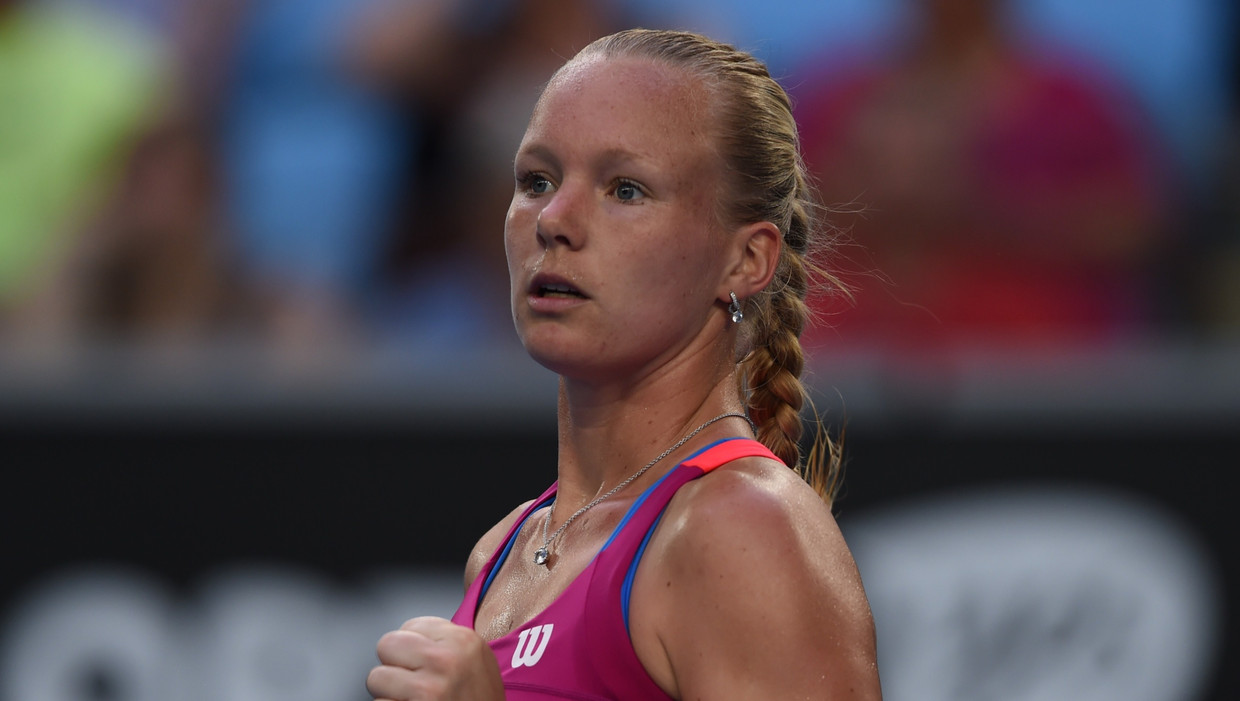 Kiki Bertens. Beeld afp