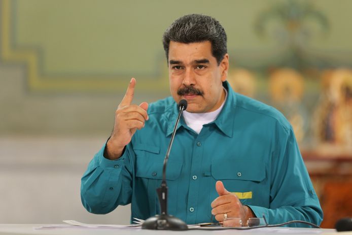 De Venezolaanse president Nicolas Maduro.