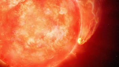 Un phénomène qui attend la Terre: une étoile en train d’avaler une planète observée pour la première fois