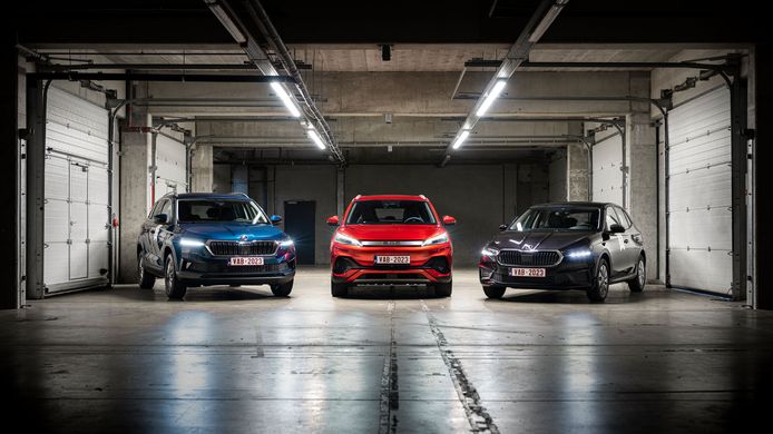 Deze drie auto's zijn door VAB verkozen tot 'Gezinswagen van het Jaar' in hun prijscategorie.