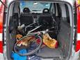 De in Someren gestolen fiets lag in het busje van de verdachten.
