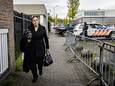 Inez Weski, advocaat van Ridouan Taghi, komt aan bij de gerechtsbunker in Amsterdam-Osdorp voorafgaand aan een zitting in het liquidatieproces Marengo.