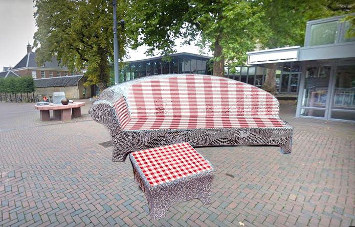 Roosendaalse cadeau 'Benkske' komt op Tongerloplein