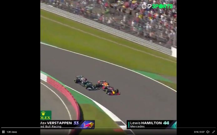 Crash Max Verstappen