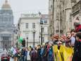 Une chaîne humaine de 4.000 personnes à Bruxelles