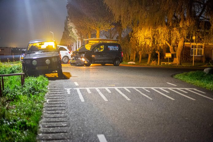 Een botsing vanavond in Mijdrecht.