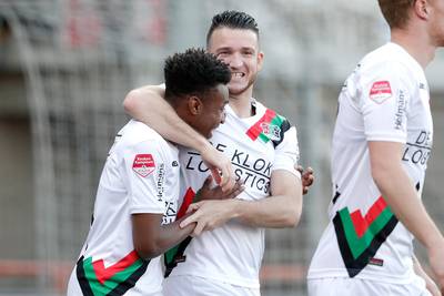 NEC ontsnapt in Volendam aan puntenverlies: play-offs in zicht