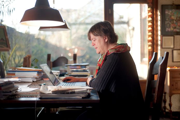 Clara Legêne in 2010, toen zij ook voor de PvdA een dagelijks weblog bijhield. Ook als individu houdt Legene al zo'n twintig jaar weblogs bij.