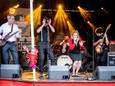 The Suspenders op het podium van de Paulusfeesten in Oostende in 2019.