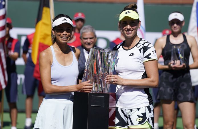 Su Wei Hsieh ed Elise Mertens