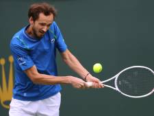 Daniil Medvedev gaat uit zijn plaat over baan op Indian Wells: ‘Dit is een schande voor de sport’