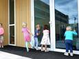 Kinderen van basisschool De Bron op archiefbeeld uit 2017.