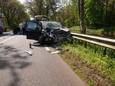 Twee auto’s zijn zaterdagochtend betrokken bij een ongeval op de Bosscheweg in Erp.