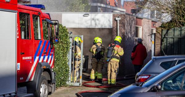Flinke rookontwikkeling bij brand in garagebox in Velp