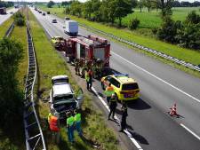 File door ongeval op A58 tussen Gilze en Tilburg
