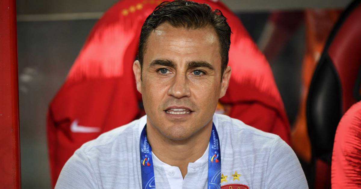 Fabio Cannavaro keert als coach terug in Europa