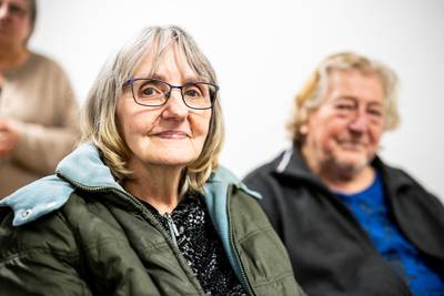 Nog een keer optreden in Nieuwleusen, daar kon de zieke Mariska van de Paladijns ‘geen nee op zeggen