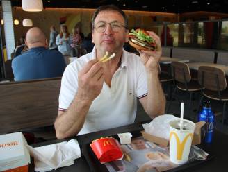 Belgische Dirk (58) eet al 25 jaar lang bijna iedere dag bij McDonald’s: ‘Al zeker 10.000 hamburgers op’