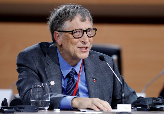 Bill Gates, medestichter van Microsoft.