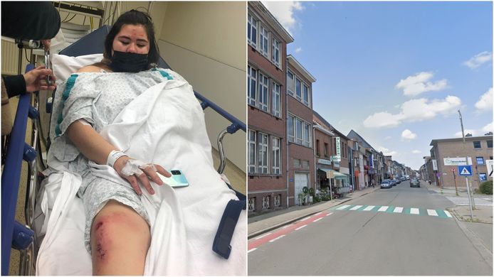 Nicole Verbraeken werd woensdagochtend van het zebrapad gemaaid in de Gasthuisstraat in Temse. De chauffeur pleegde vluchtmisdrijf.
