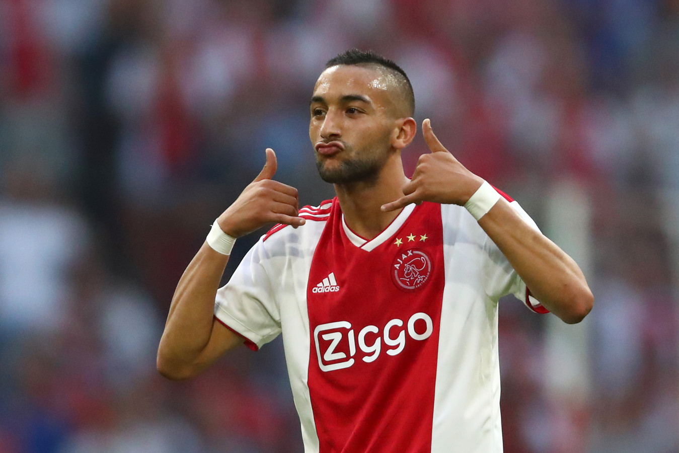 Voorlopig is Hakim Ziyech nog Ajacied | Foto | tubantia.nl