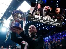 “La rockstar du snooker”: la presse anglaise conquise par Luca Brecel, un champion du monde au “style explosif” 