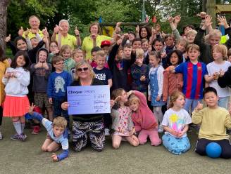 Gemeentelijke basisschool Destelbergen loopt 2.638 euro bij elkaar voor OIGO Laarne