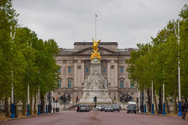 Victoria Memorial en Buckingham Palace in Londen. Beeld SOPA Images/LightRocket via Gett