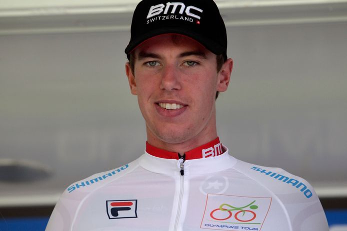 Pascal Eenkhoorn bij zijn vorige ploeg BMC. De Nederlander zit pas een paar maanden bij LottoNL-Jumbo.