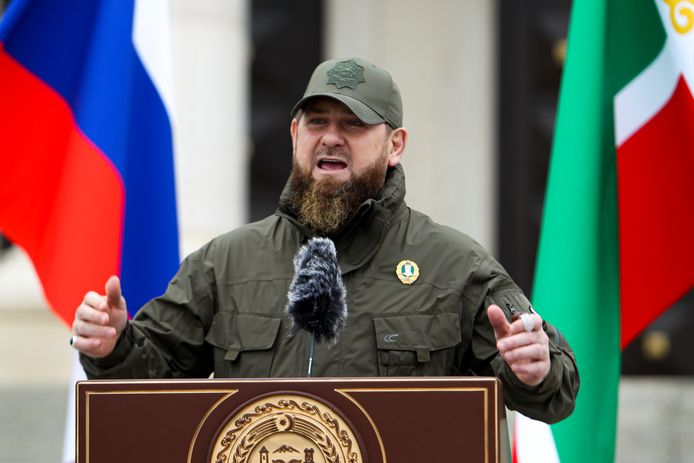 De Tsjetsjeense leider Ramzan Kadyrov