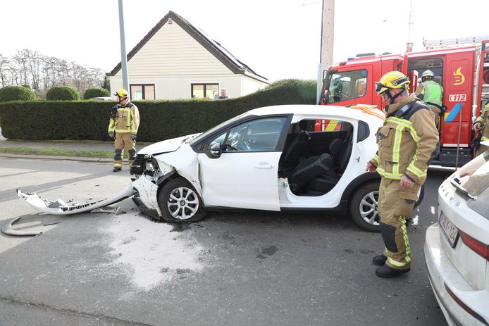 Het ongeval gebeurde op de Houtlaan in Brecht.