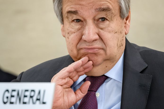VN-secretaris-generaal Antonio Guterres.