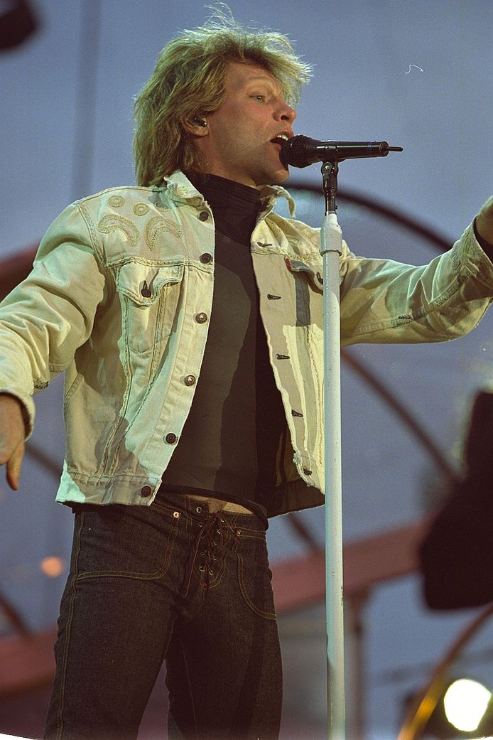 Bon Jovi in concert in Werchter in 2001.