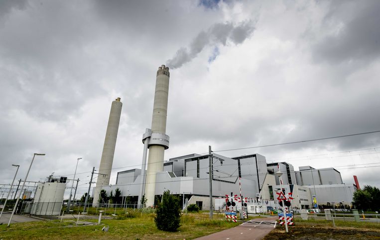 Het Amsterdamse Afval Energie Bedrijf (AEB). Beeld ANP
