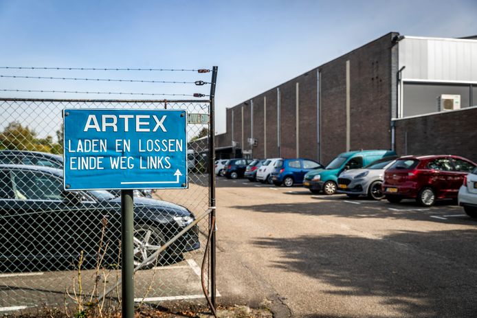 Toegang tot Artex in Aarle-Rixtel.