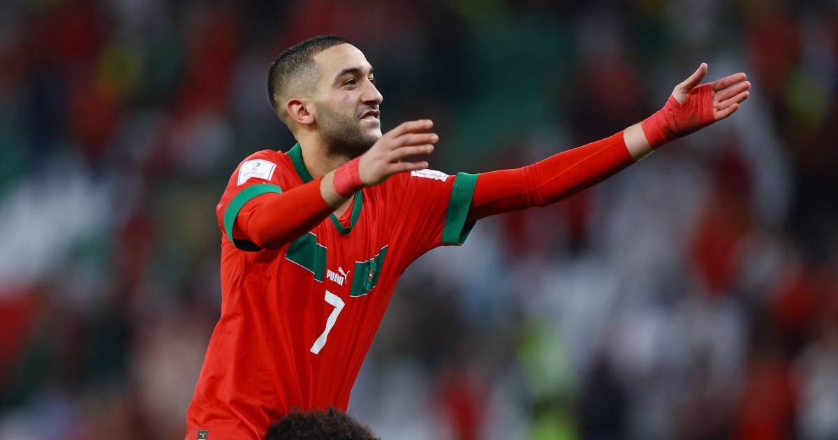 Hakim Ziyech na historische prestatie met Marokko op WK ‘We zijn nog niet klaar’ WK voetbal