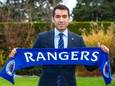 Giovanni van Bronckhorst bij zijn nieuwe club Rangers FC.
