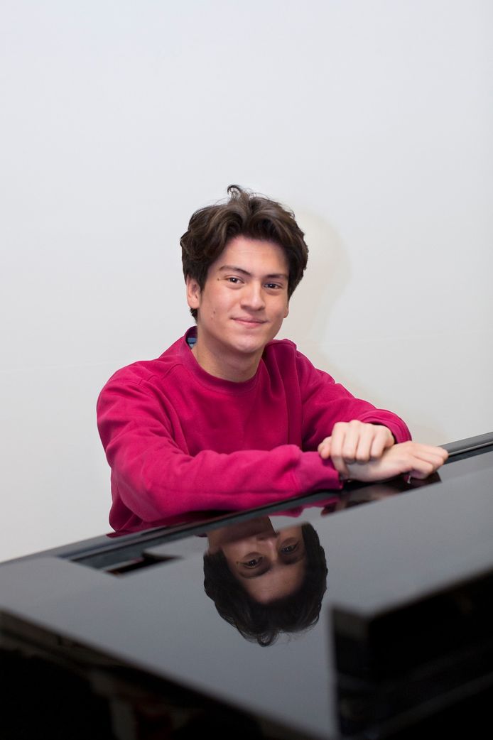Jelle Willems, finalist bij het Prinses Christina Jazz  Concours op zondag 14 november.