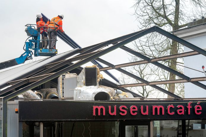 Het Museumcafé van Museum Arnhem wordt ontmanteld.