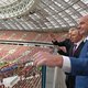 Fans zitten vast in Loezjniki-stadion, en daar moet het WK voetbal volgende zomer beginnen