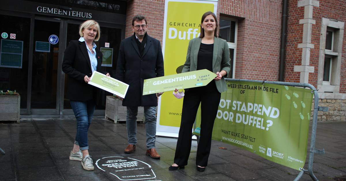 Duffel spoort inwoners aan om dagelijks 10.000 stappen te zetten