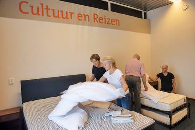 Eerste vluchtelingen uit Oekraïne in woonunits Budel
