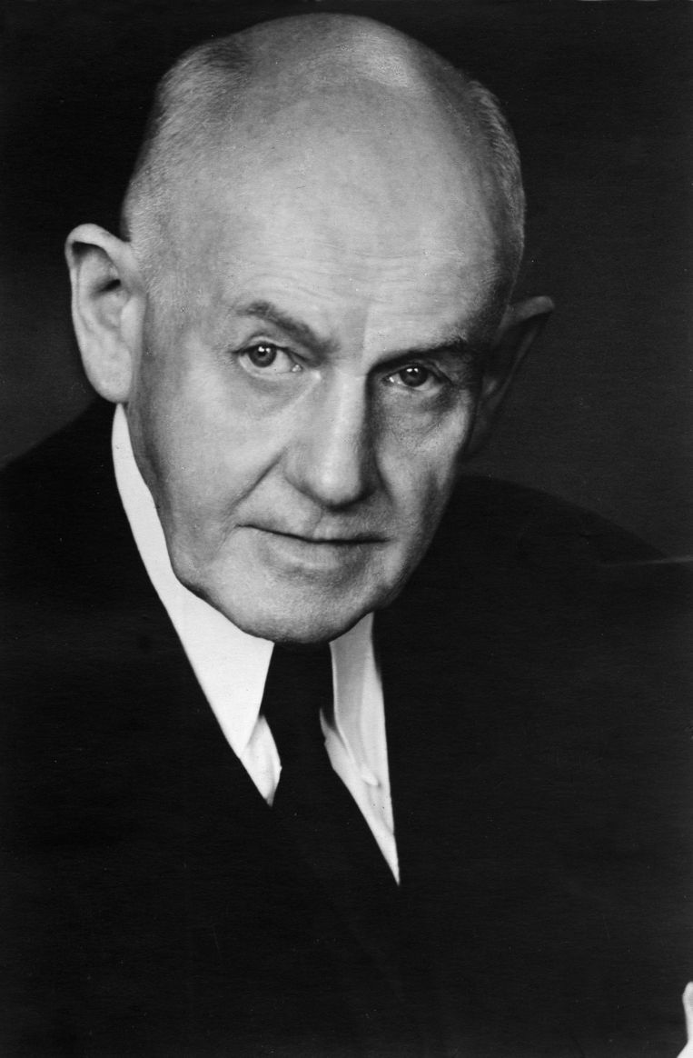Günther Quandt (1981-1954).
 Beeld Getty